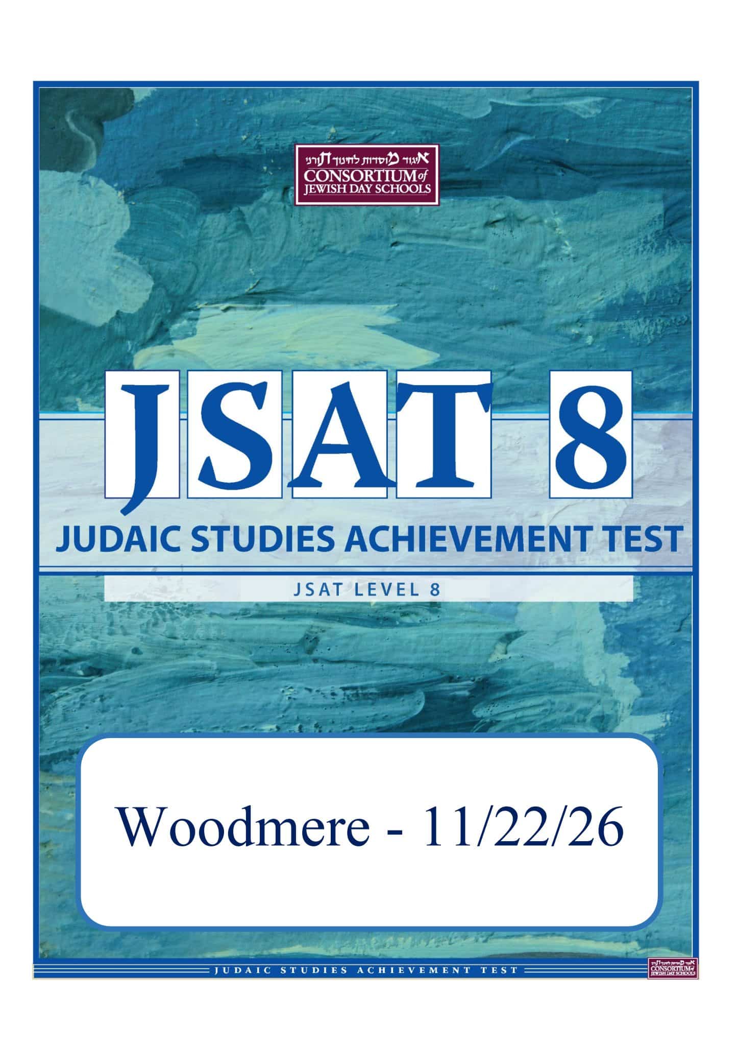 11/22/26 - JSAT Level 8: Woodmere Location