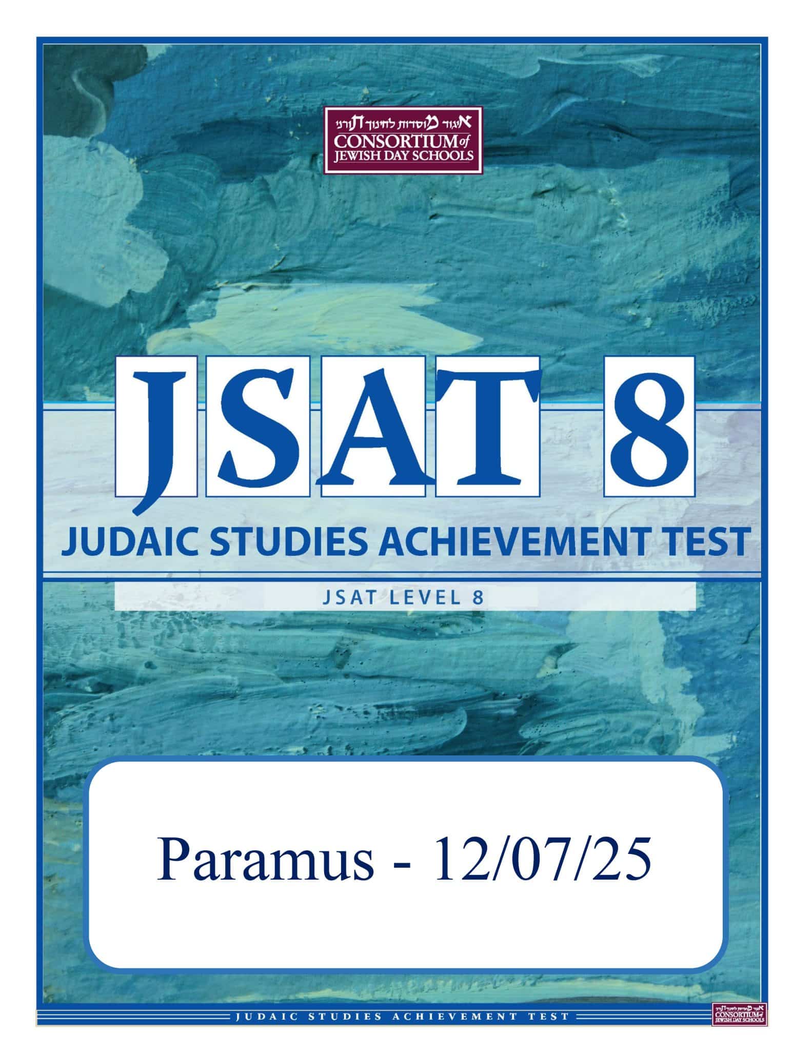 12/07/25 - JSAT Level 8: Paramus Location