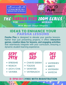Parsha Plus Workshop (September 29, 2025)