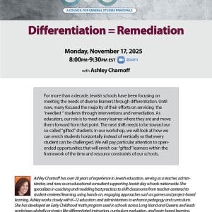 Differentiation = Remediation (11/17/25)