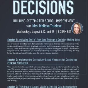 From Data to Decisions: (August 05, 12, 19 - 2026)