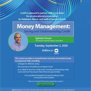 Cross River Money Management Session: (September 02, 2026)