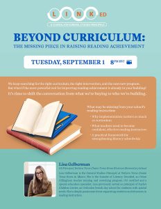 LINKed Beyond Curriculum Webinar: September 01, 2026