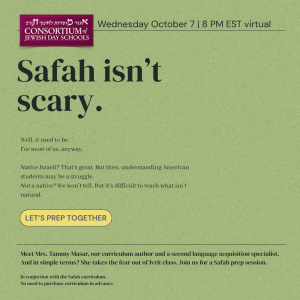 Safah Isn’t Scary (October 7, 2026)